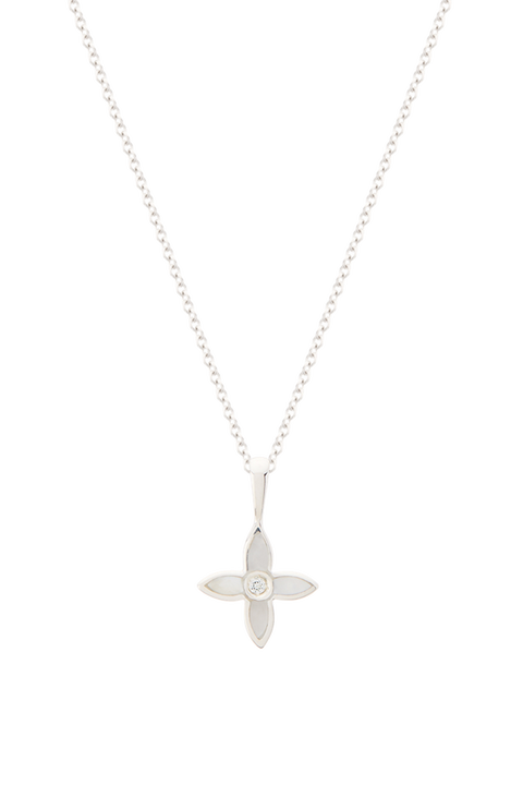 Desert Flower Charm with Necklace