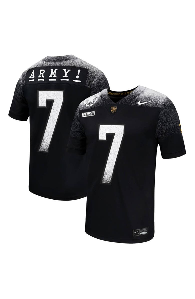 Nike Men's Nike Black Army Black Knights 2024 Rivalry Collection Alternate Untouchable Football Jersey, Alternate, color, Black