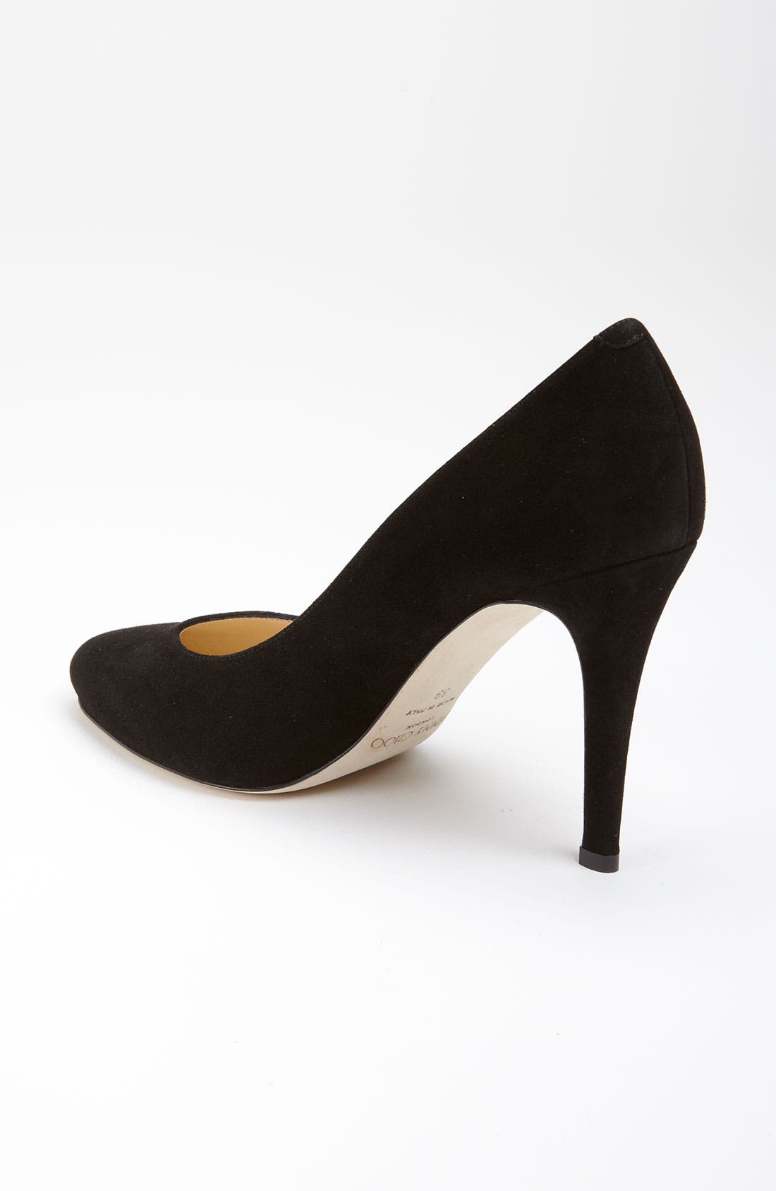 'Vikki' Pump, Alternate, color, BLACK SUEDE