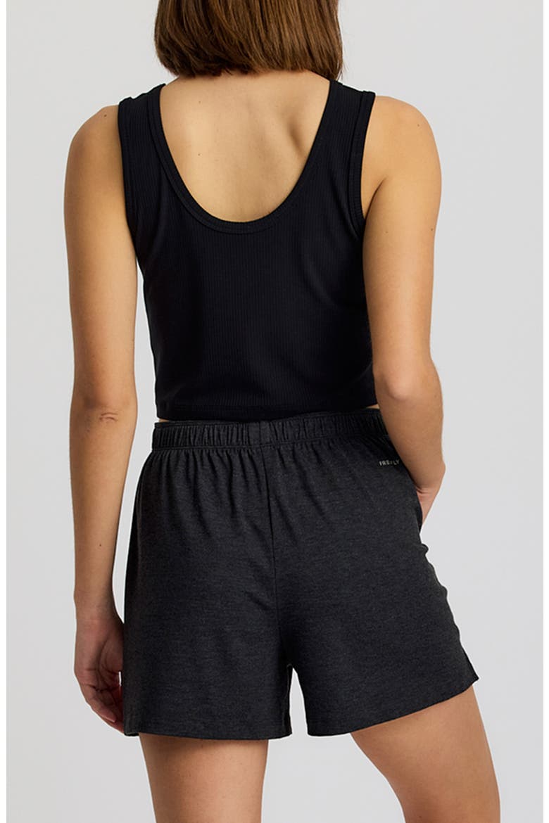 Rib Crop Tank, Alternate, color, BLACK