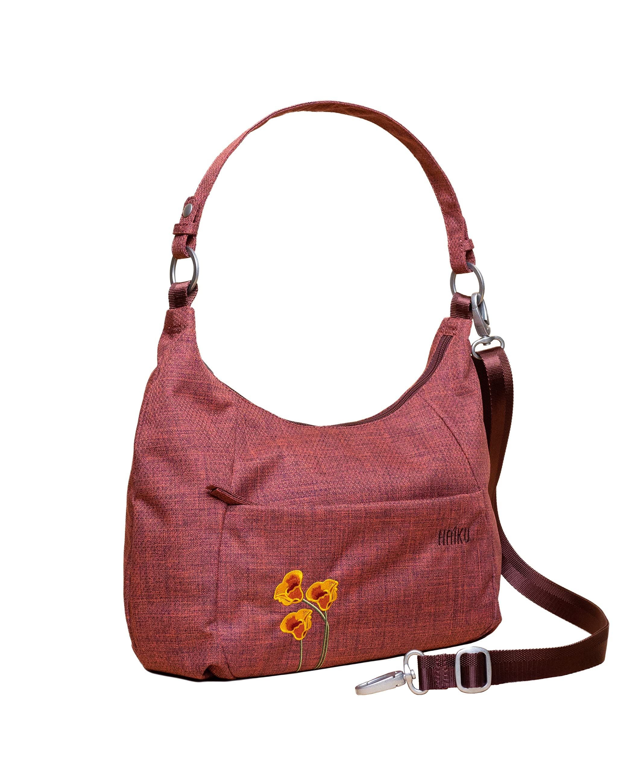 HAIKU Amble Hobo, Alternate, color, Poppy Berry