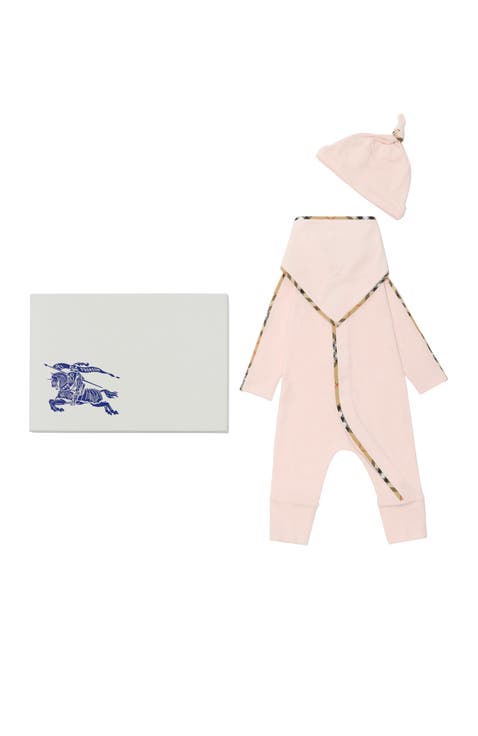 Stretch Cotton Three-piece Baby Gift Set