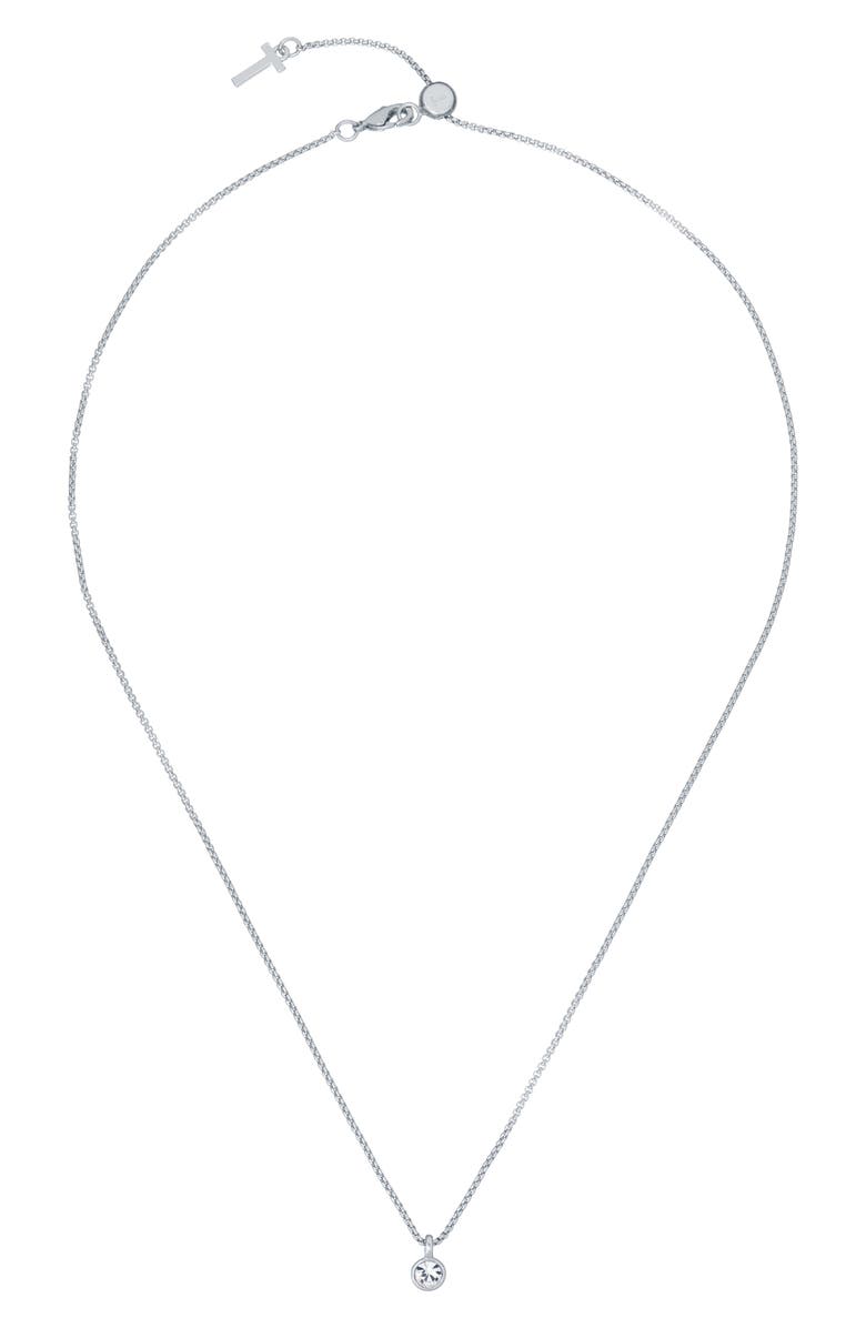 Ted Baker London Sininaa Crystal Pendant Necklace, Alternate, color, 