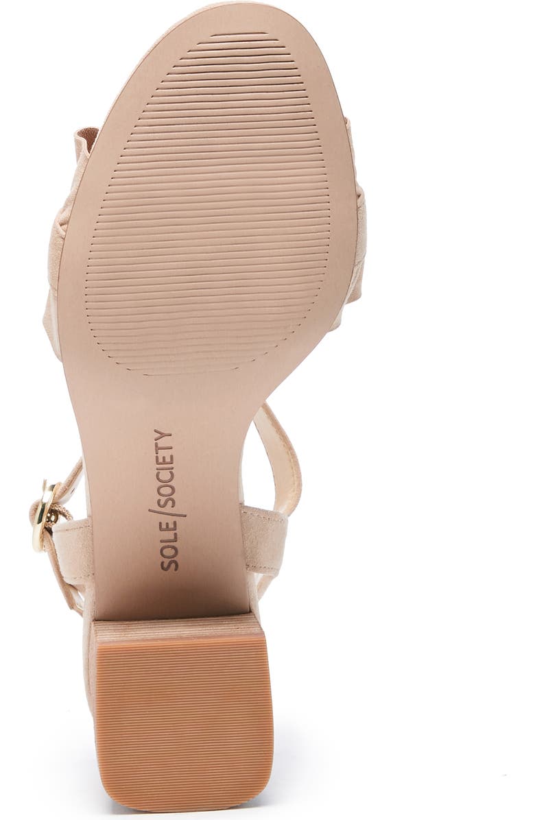 Sole Society Scyler Ruffle Sandal, Alternate, color,