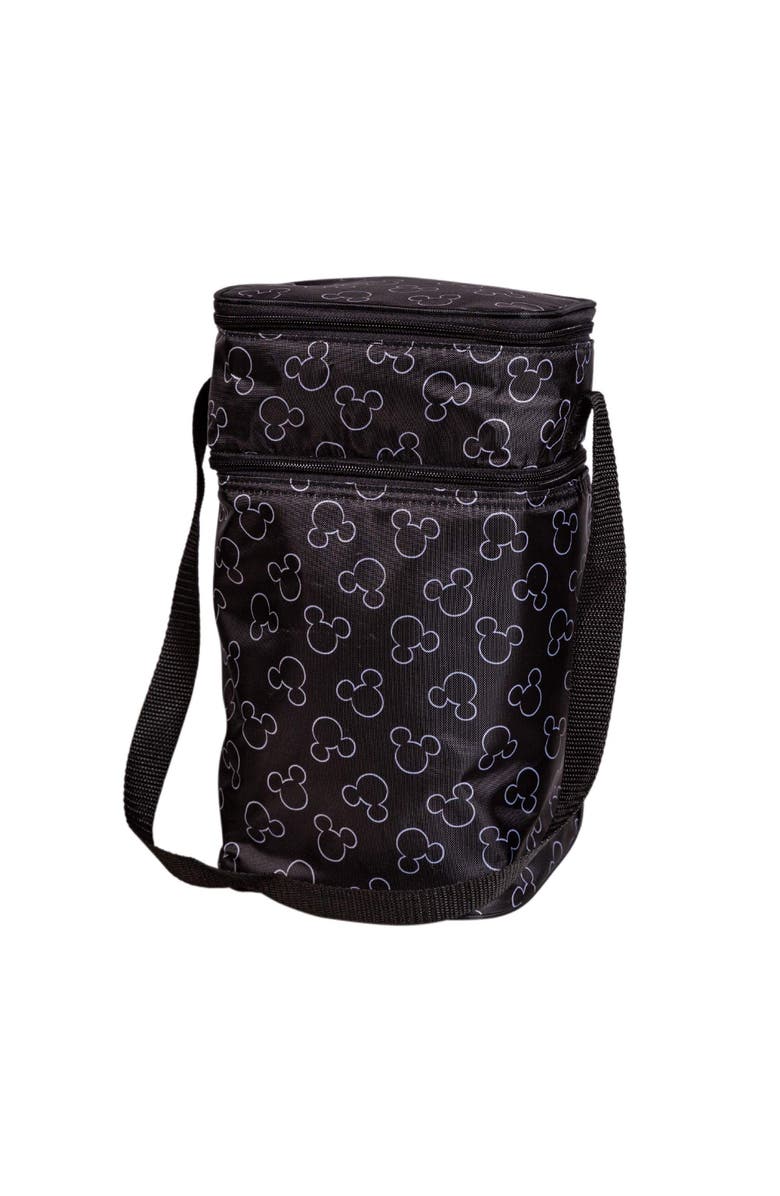 J.L Childress insulated 6 Bottle Cooler - Mickey Black, Main, color, Mickey Black