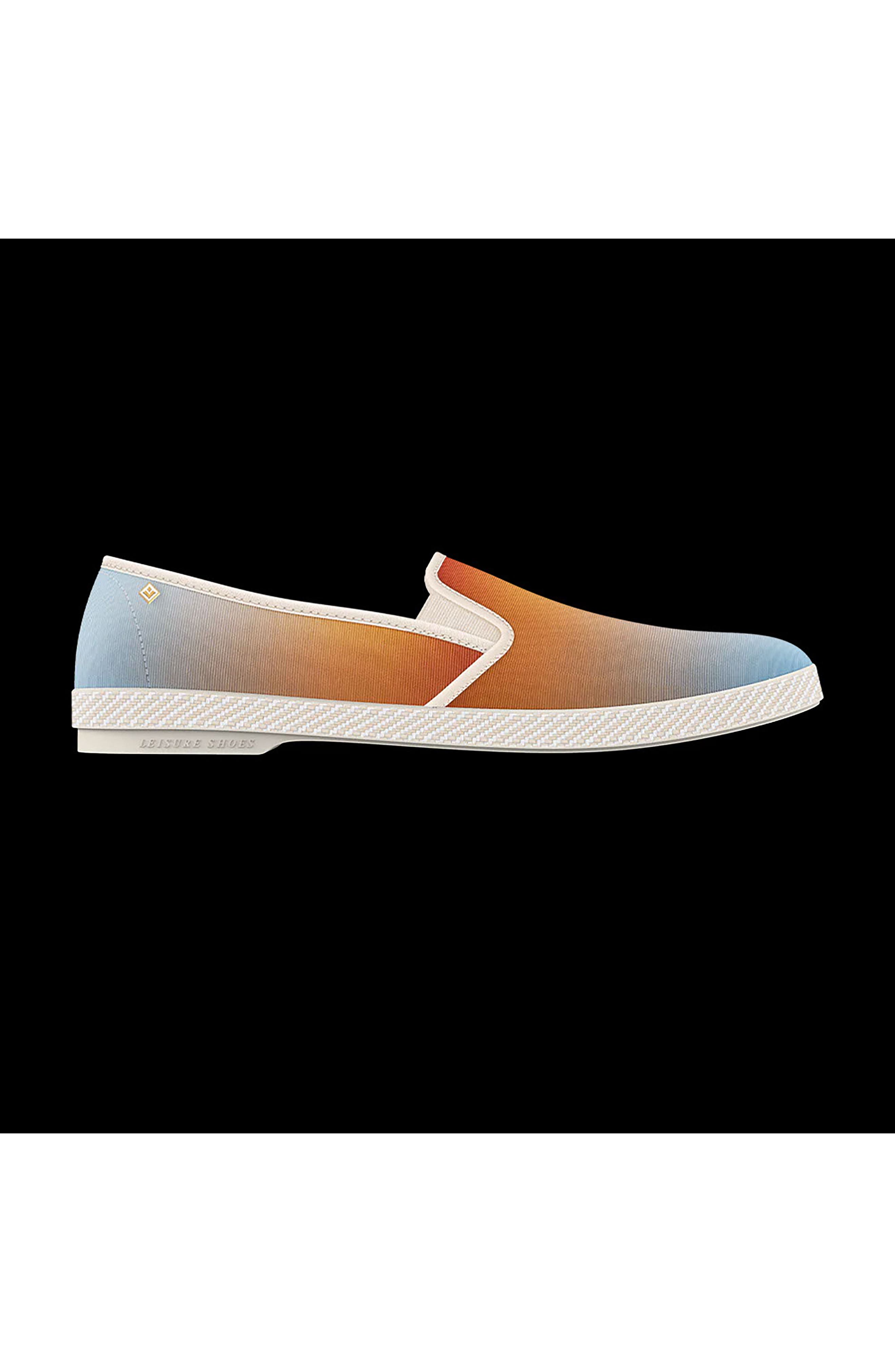 Rivieras Canvas Slip-On Sneaker, Alternate, color, Degrade