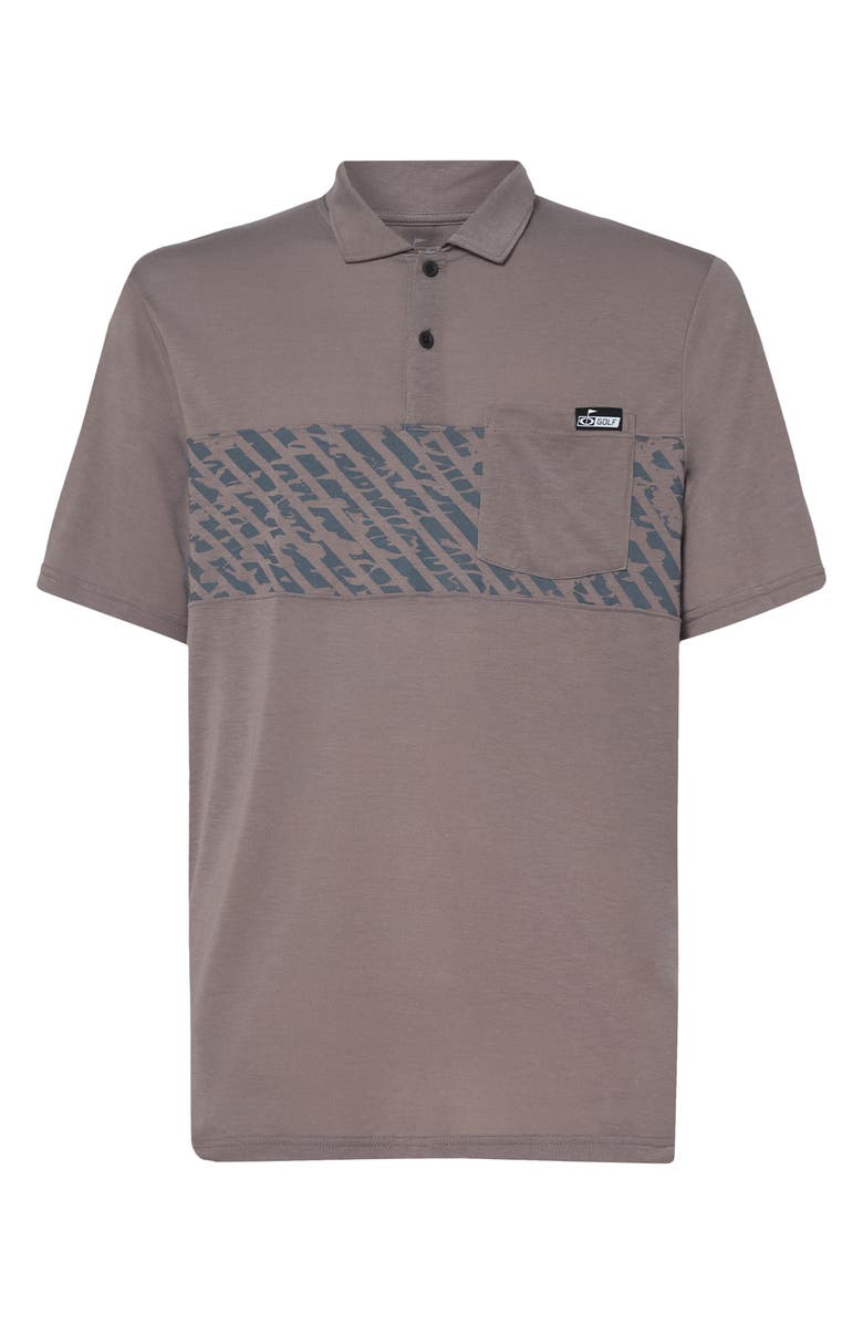 Oakley Chest Stripe Performance Golf Polo, Main, color, 