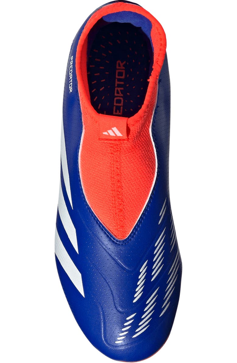 adidas Kids' Predator League Laceless Firm Ground Soccer Cleat, Alternate, color,