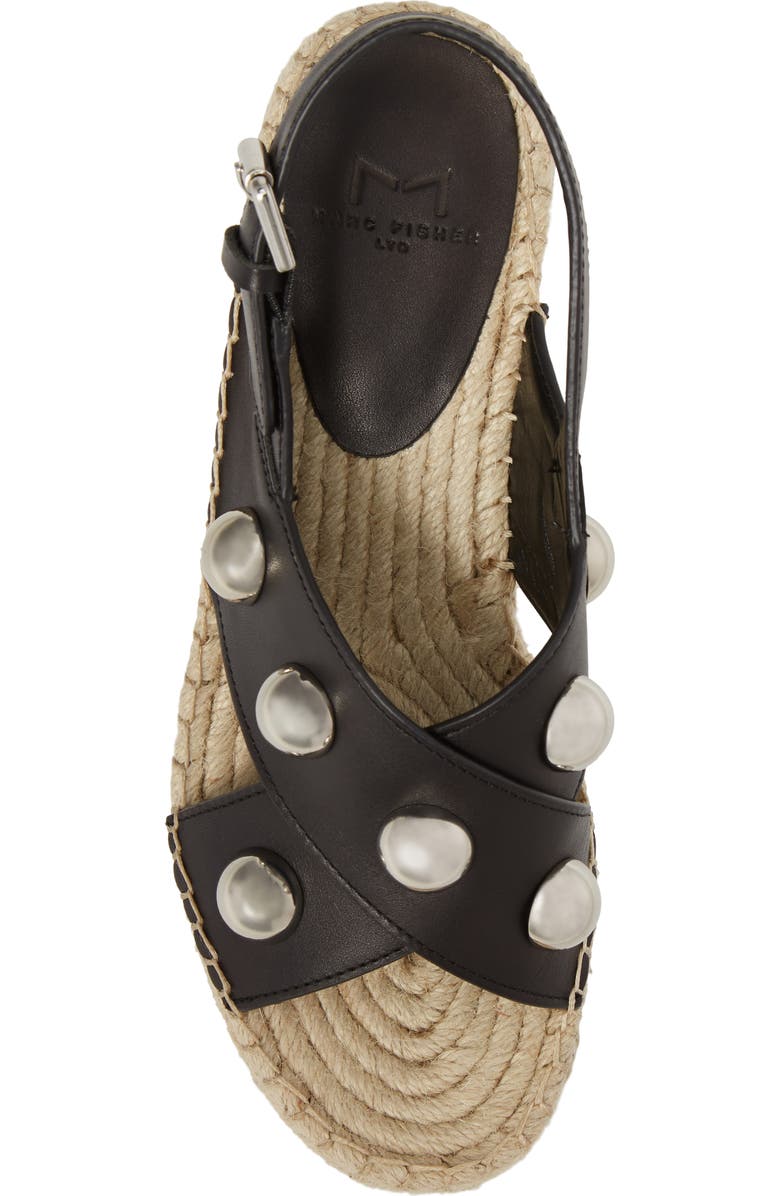 Marc Fisher LTD Rella Espadrille Platform Sandal, Alternate, color,