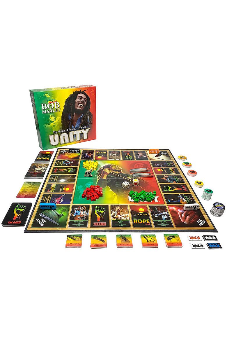 Bob Marley The Game Of Peace, Love And Unity, Alternate, color, Multicolored