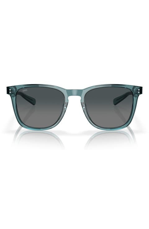 Sullivan 53mm Gradient Polarized Square Sunglasses