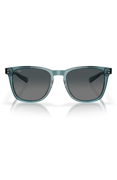 Costa Del Mar Sullivan 53mm Gradient Polarized Square Sunglasses In Blue
