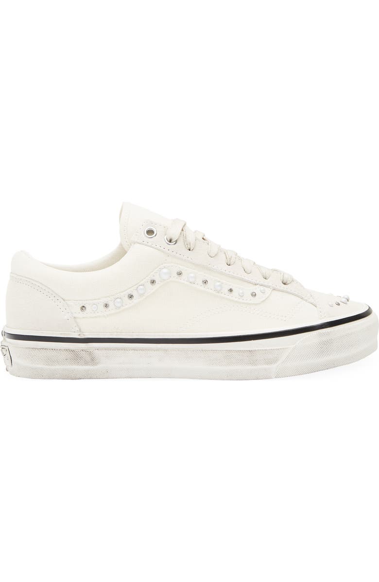 Vans Embellished LX Old Skool 36 Sneaker, Alternate, color, Pearlized Marshmallow