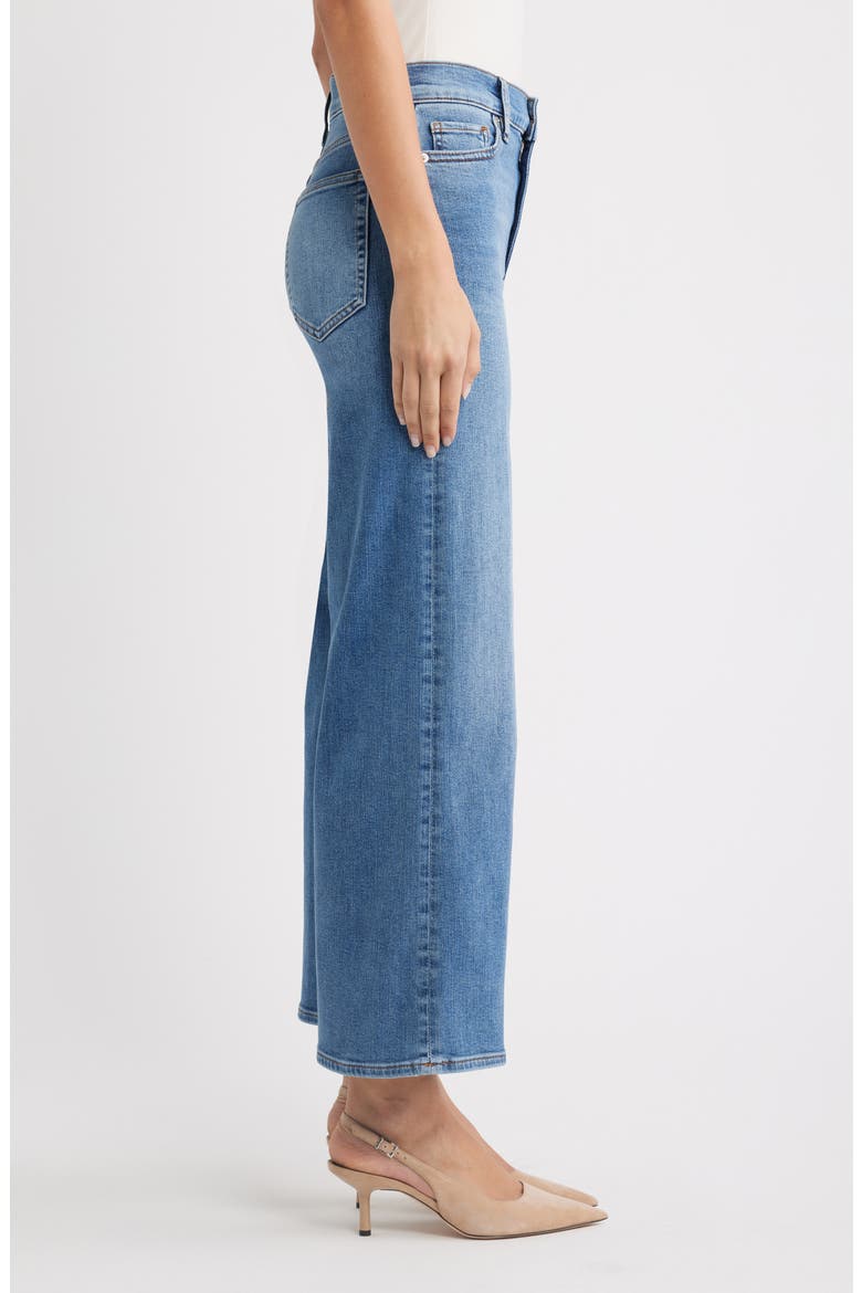 Le Pixie High Waist Slim Palazzo Jeans, Alternate, color, GOSSAMER
