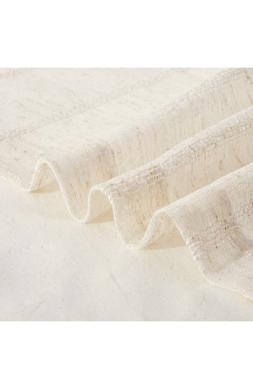 Dainty Home Set Of 2 Sheer Curtain Panels In Neutral