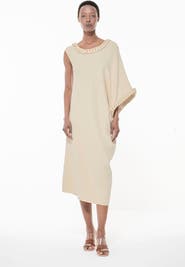 Leem Knit Covered Chain Detail Dress