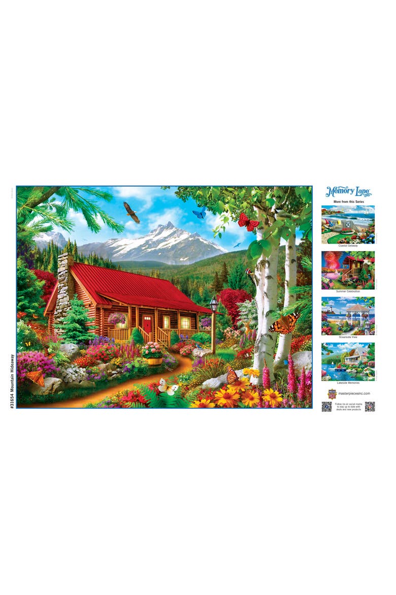 Mountain Hideaway 300 Piece Puzzle, Alternate, color, Multicolor