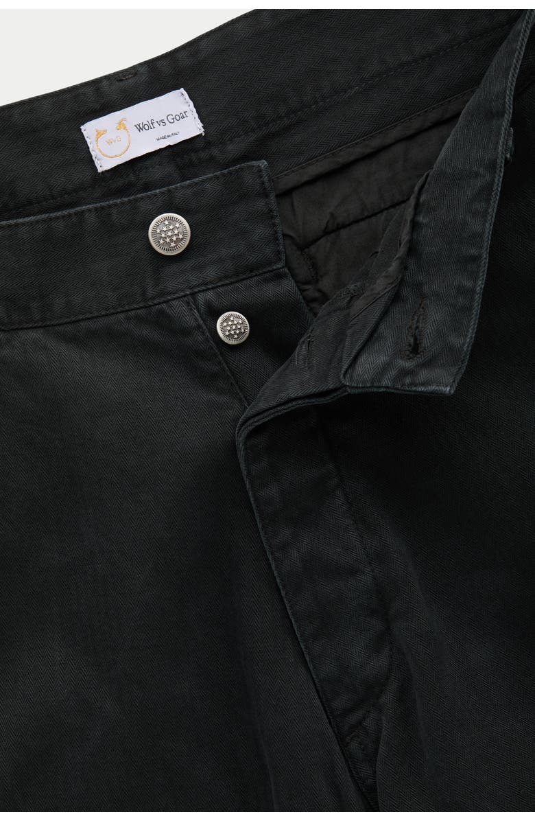 Wolf Vs. Goat (WvG) Cargo Pants, Alternate, color, Black
