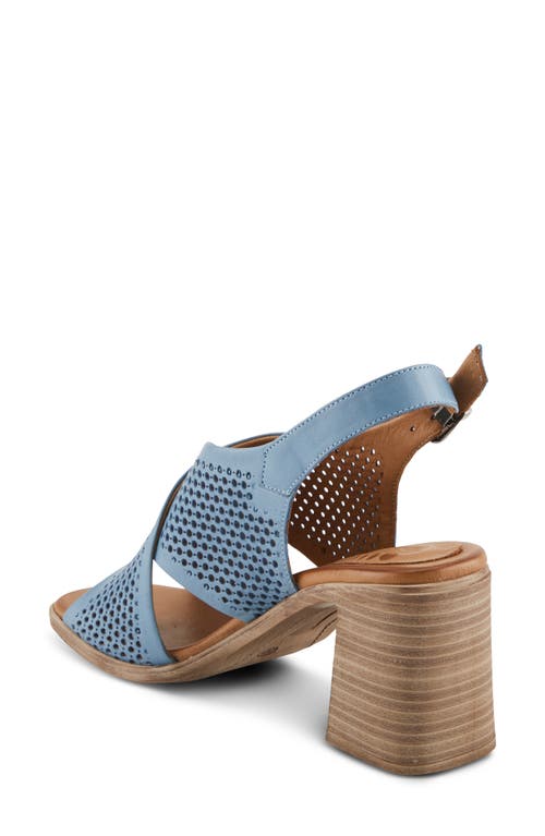 Spring Step Luanca Slingback Sandal In Blue