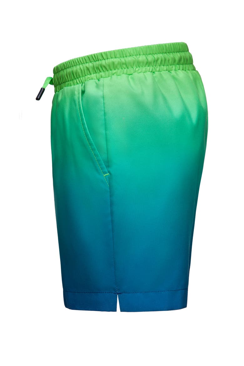 Kids' Compression Liner Swim Trunks UPF 50+, Alternate, color, Emerald Bay