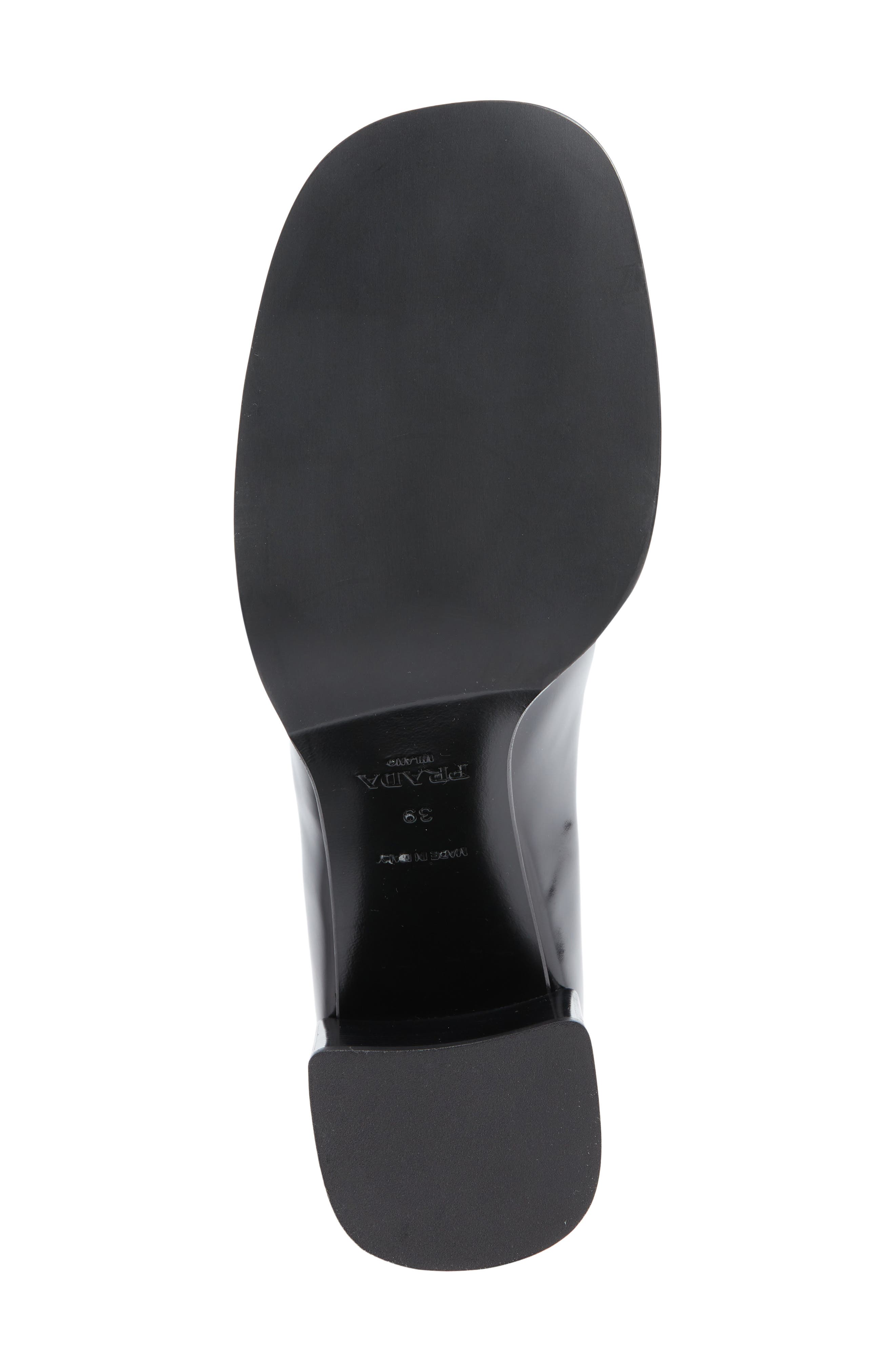 Platform Loafer Pump, Alternate, color, NERO