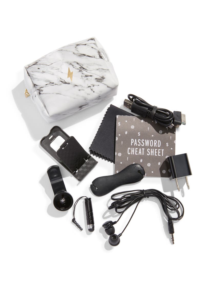 Tech Emergency Kit, Main, color, MARBLE