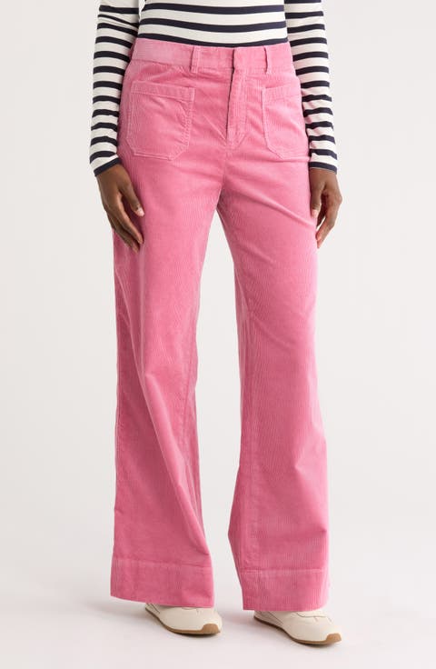 Wide Leg Corduroy Pants