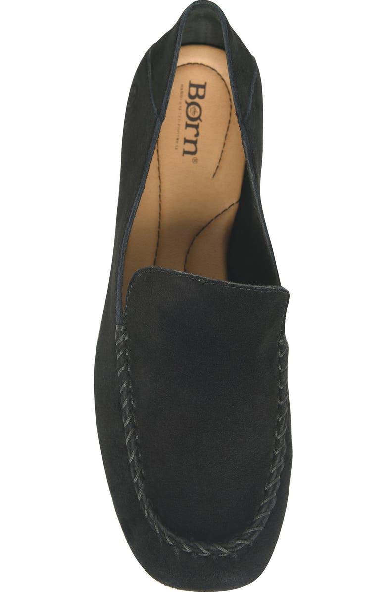 Børn Beacon Loafer, Alternate, color, Black Suede