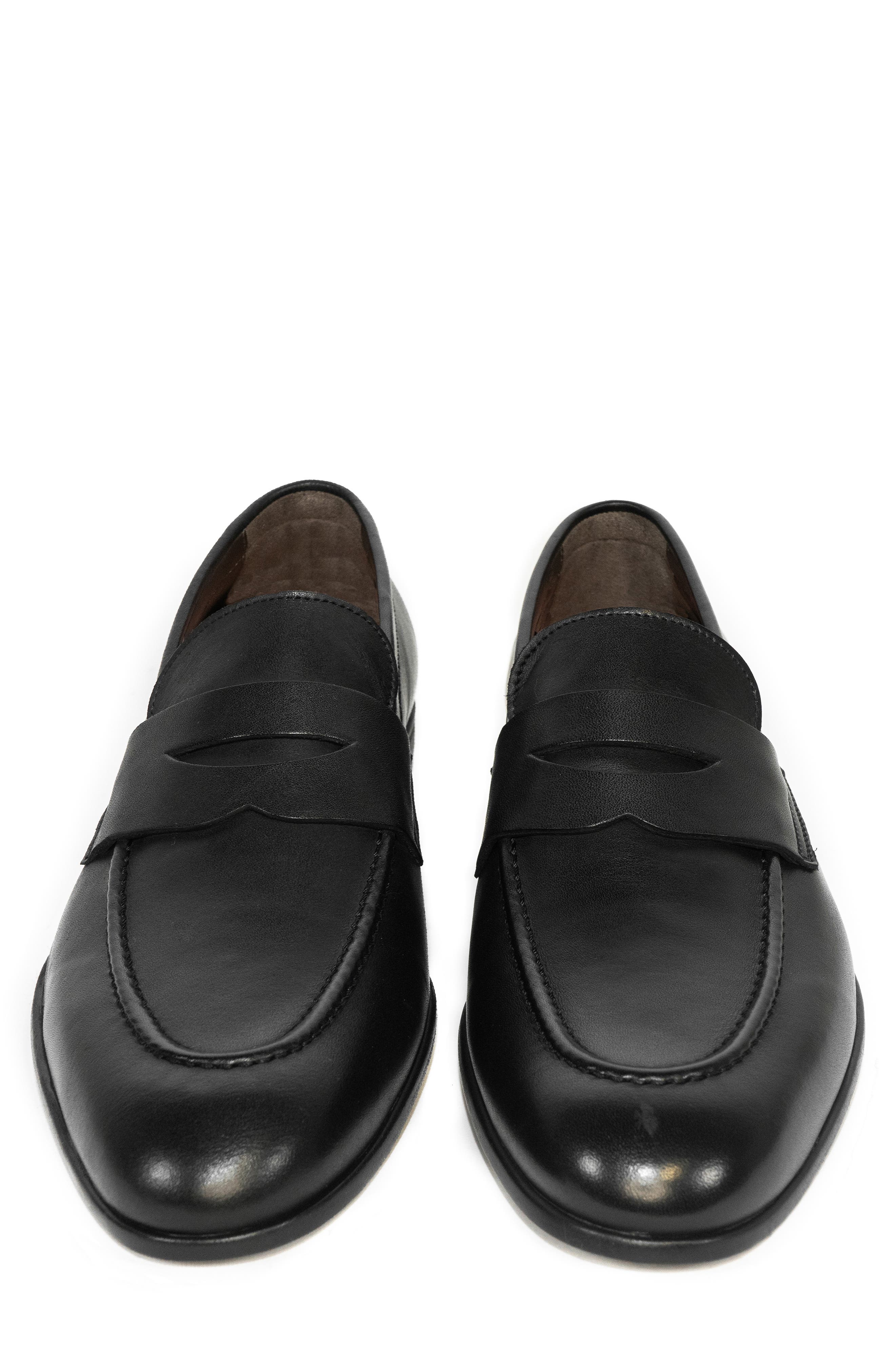 G Brown Cannon Penny Loafer, Alternate, color, Black