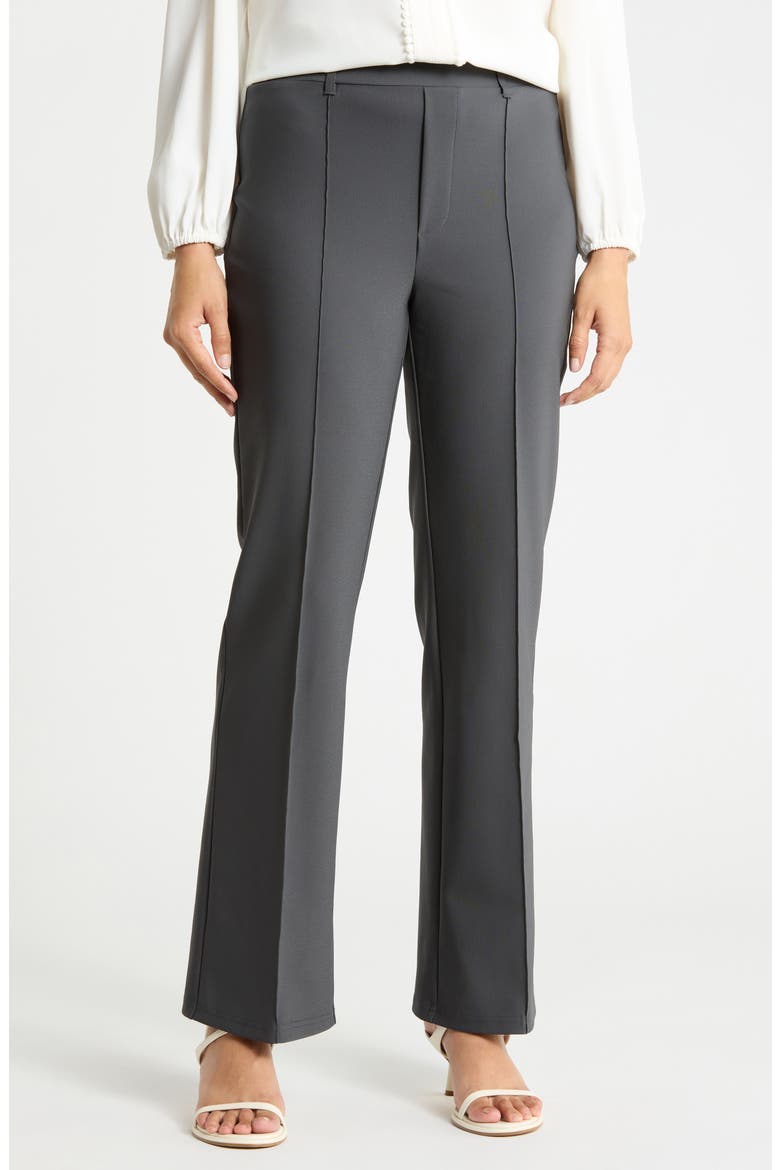 Ultra-Stretch Bootcut Pants, Main, color, CHARCOAL