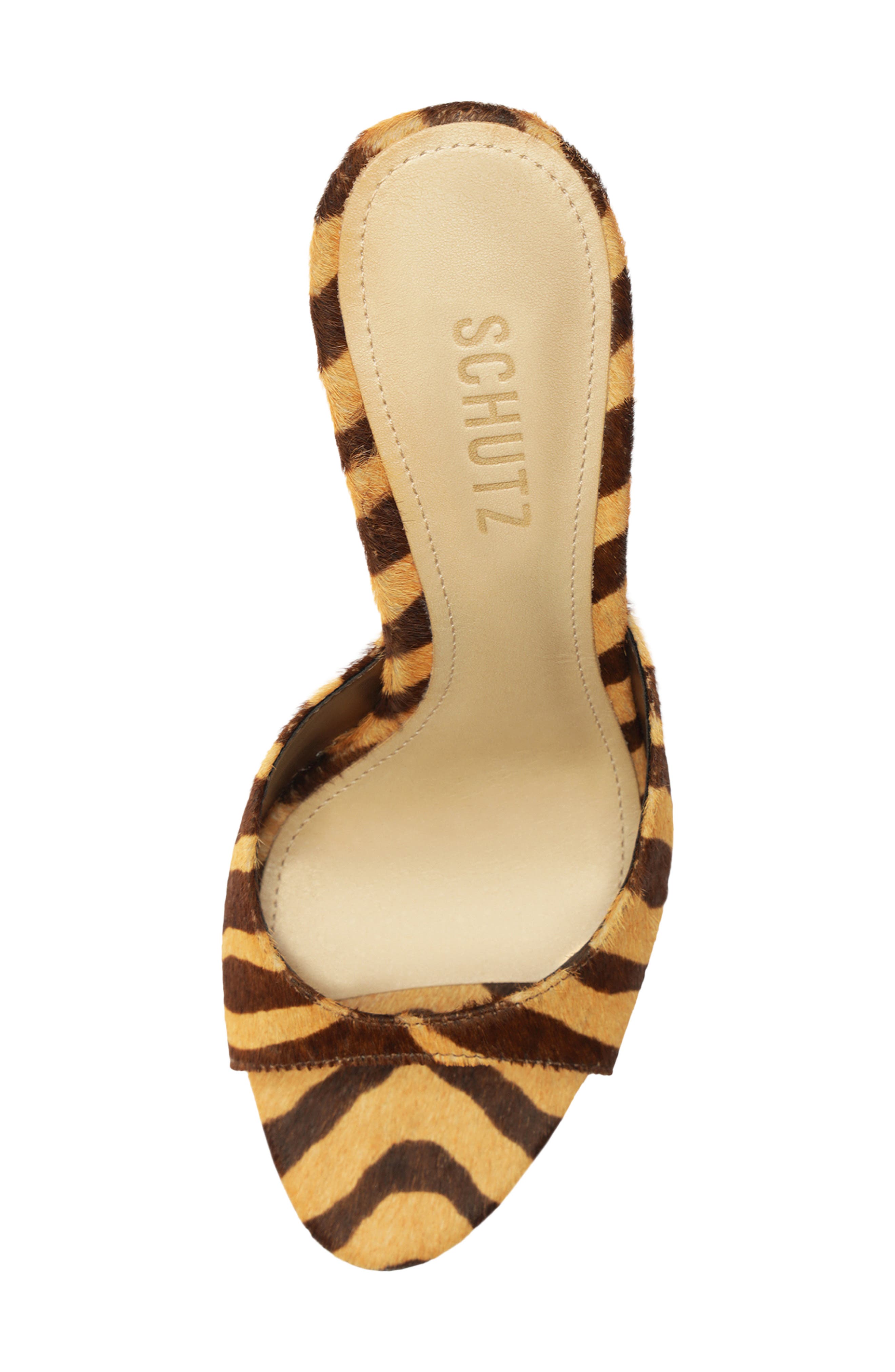 Schutz Clea Slide Sandal, Alternate, color, Natural