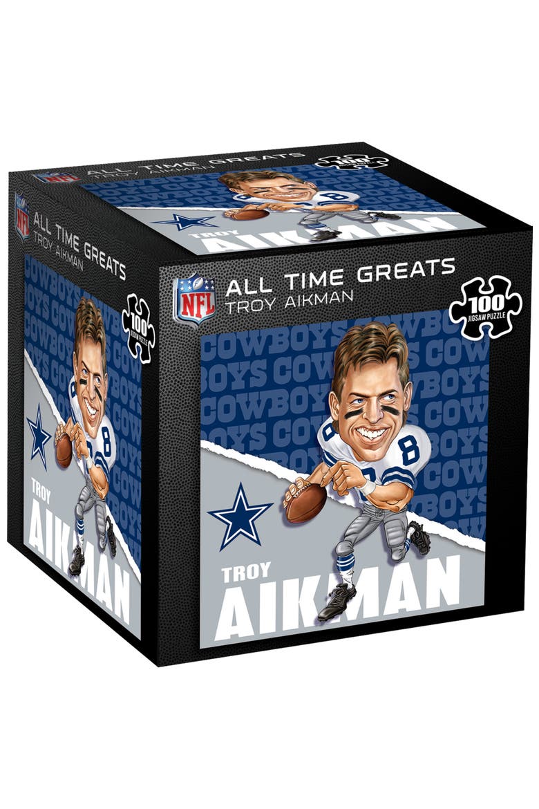 Cowboys Troy Aikman 100 Piece Puzzle, Main, color, Multicolor