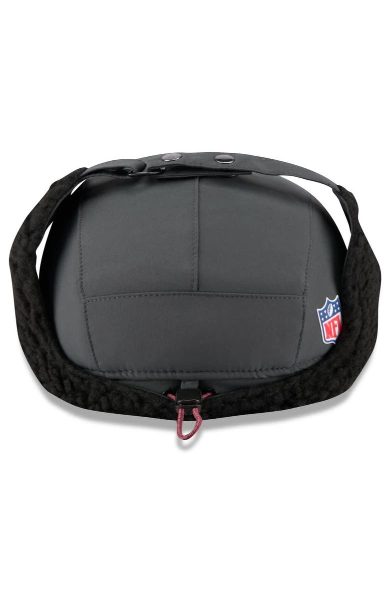 New Era Men's New Era Charcoal Washington Commanders 2025 Sideline Cold Weather Runner Dog Ear Adjustable Hat, Alternate, color, Charcoal