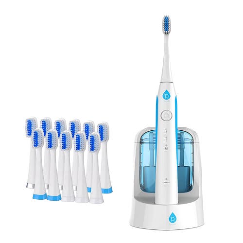 Pursonic Electric Smart Series Rechargeable Toothbrush With Uv Sanitizing Function In White