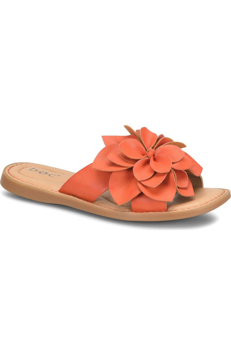 B O C BY BØRN Kasia Slide Sandal, Main, color, Orange