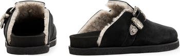 Carlo Genuine Shearling Mule