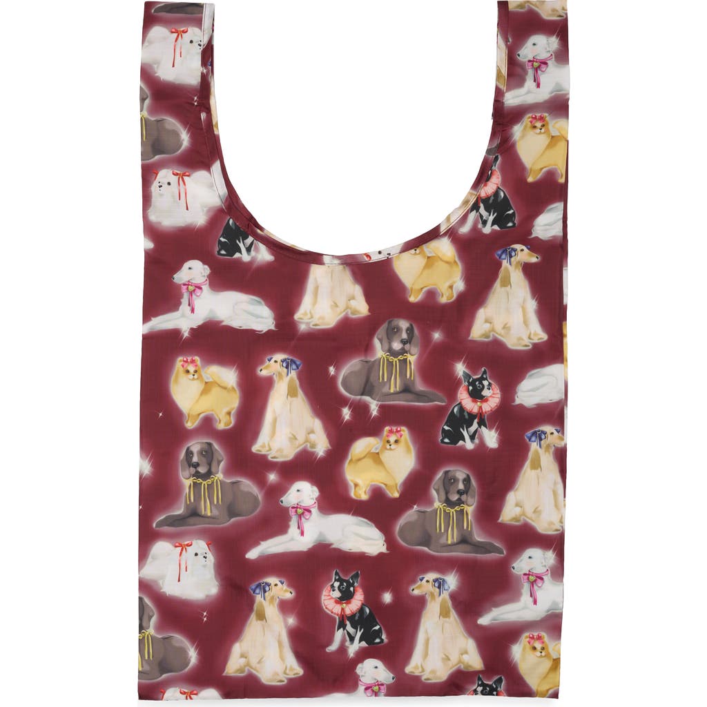 Baggu Standard Reusable Ripstop Tote In Fancy Dogs