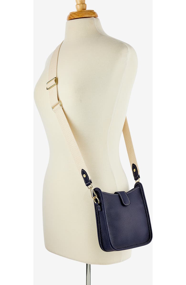 GiGi New York Ellie Crossbody, Alternate, color, Navy
