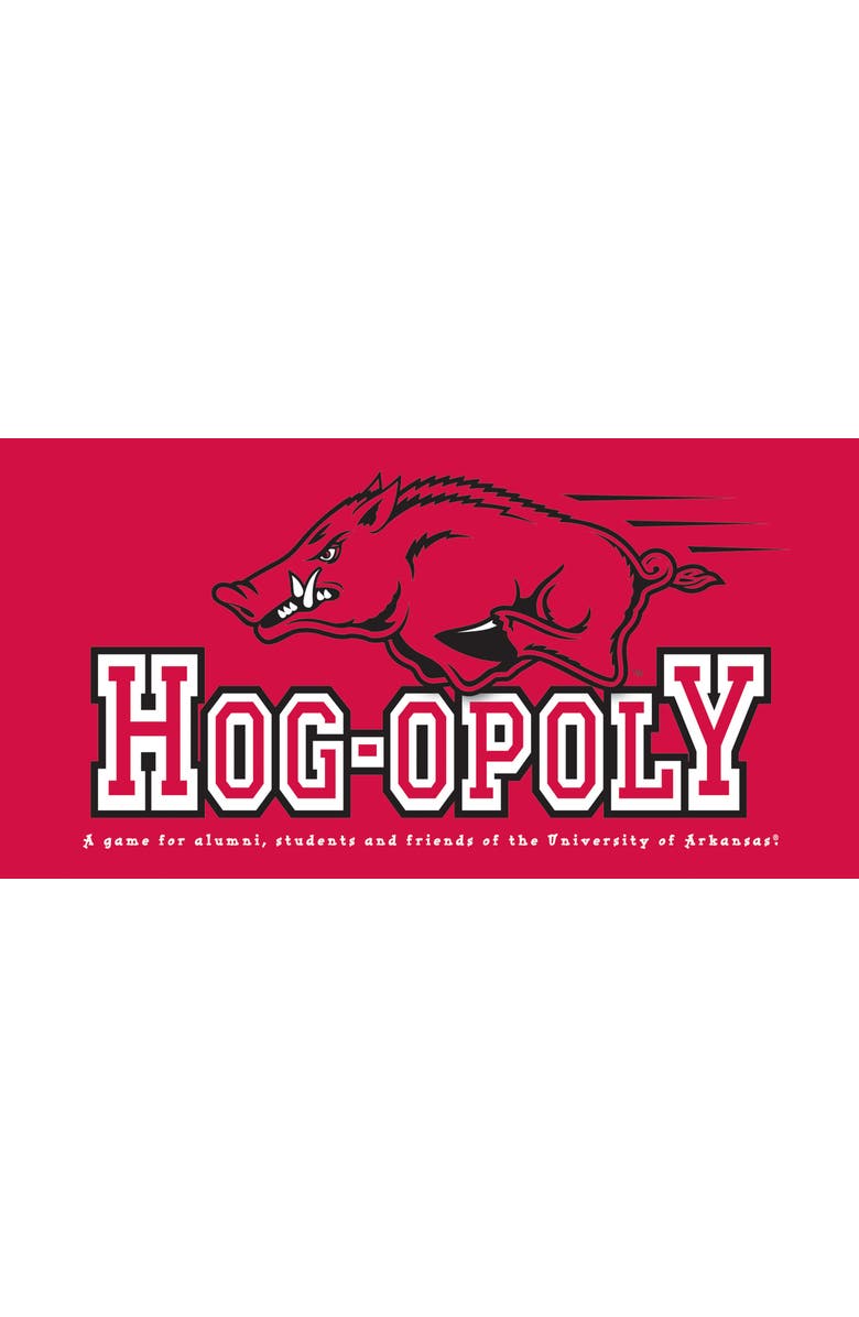 Late for the Sky University Of Arkansas Hogopoly Monopoly Board Game, Alternate, color, Multicolored
