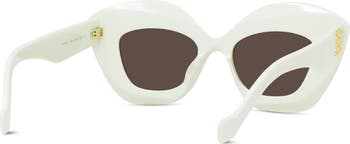 Anagram 48mm Small Cat Eye Sunglasses