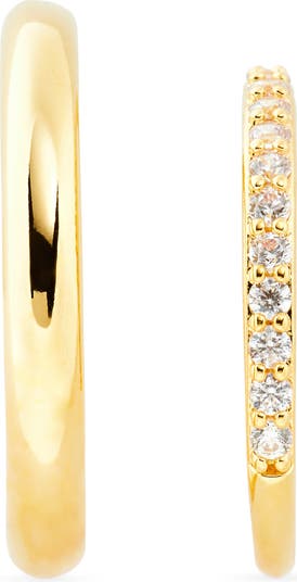 Demi Fine Set of 2 Rings