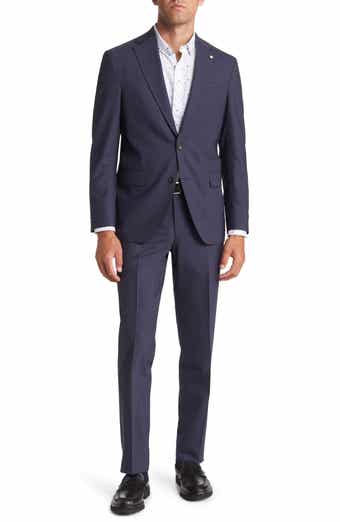 Jack Victor Dean Soft Constructed Stretch Wool Suit