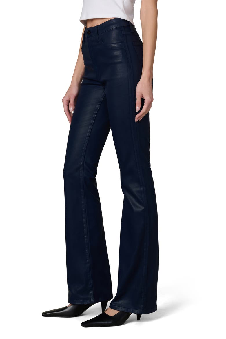 The Hi Honey Curvy Coated Bootcut Jeans, Alternate, color, MARITIME BLUE
