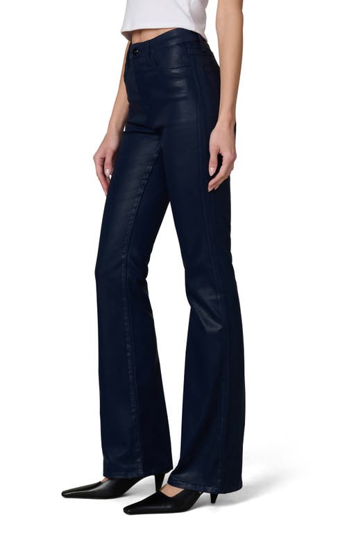 Joe's Jeans The Hi Honey Curvy Coated Bootcut Jeans In Blue