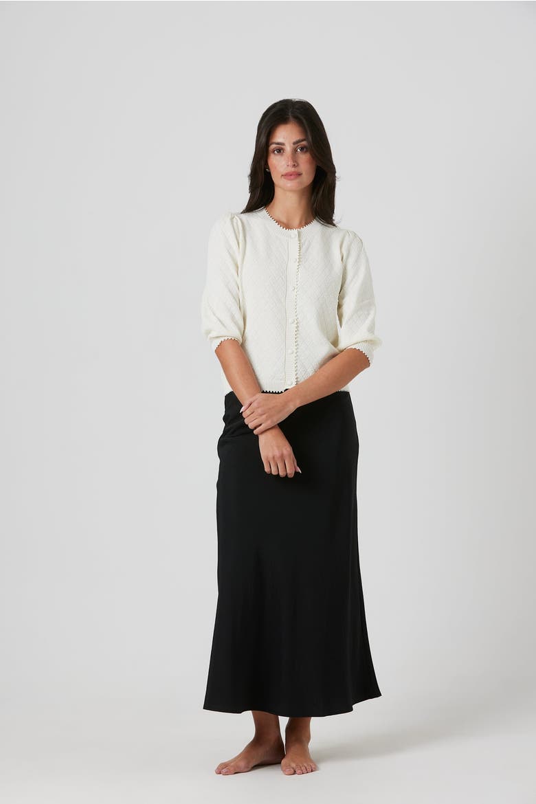 Phoebe Cardigan, Alternate, color, Cream