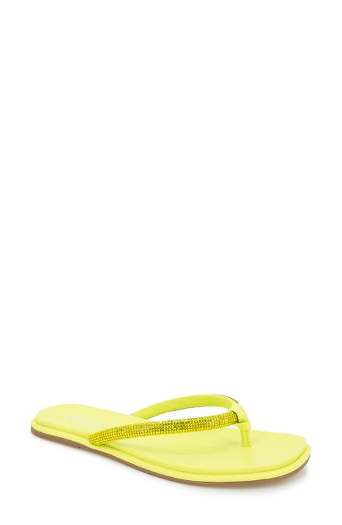 Wynwood Crystal Strap Flip Flop (Women)