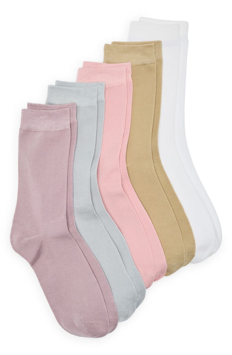 NORDSTROM RACK 5-Pack Assorted Dress Socks, Main, color,