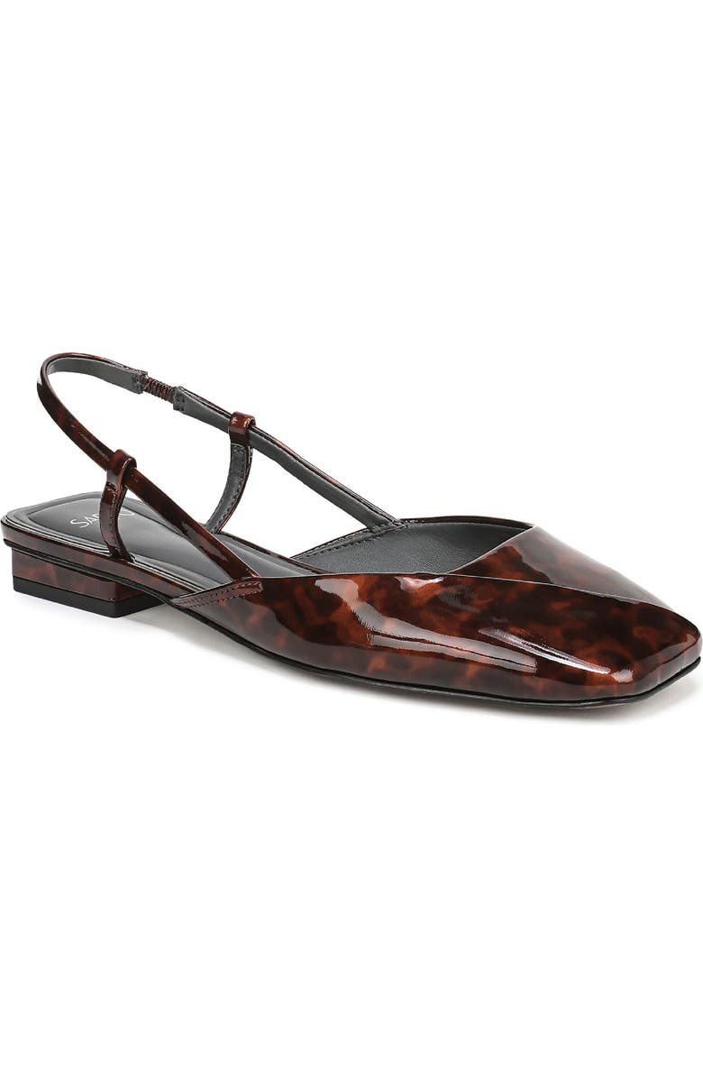 SARTO by Franco Sarto Telica Slingback Flat, Main, color, Brown