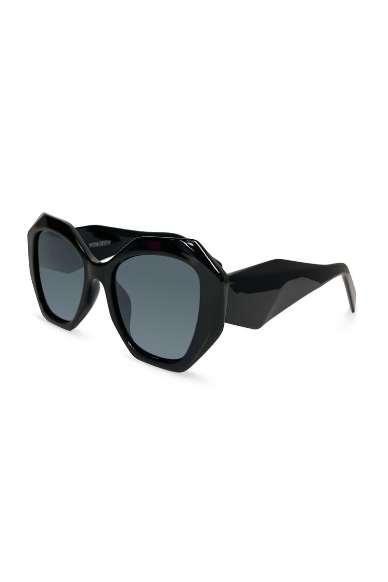 High Tide Sunglasses, Alternate, color, Black