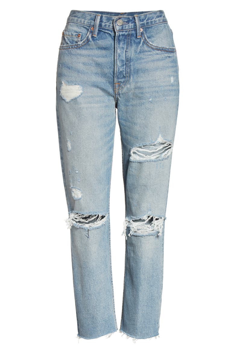 Karolina Rigid High Waist Skinny Jeans, Alternate, color, A LITTLE MORE LOVE